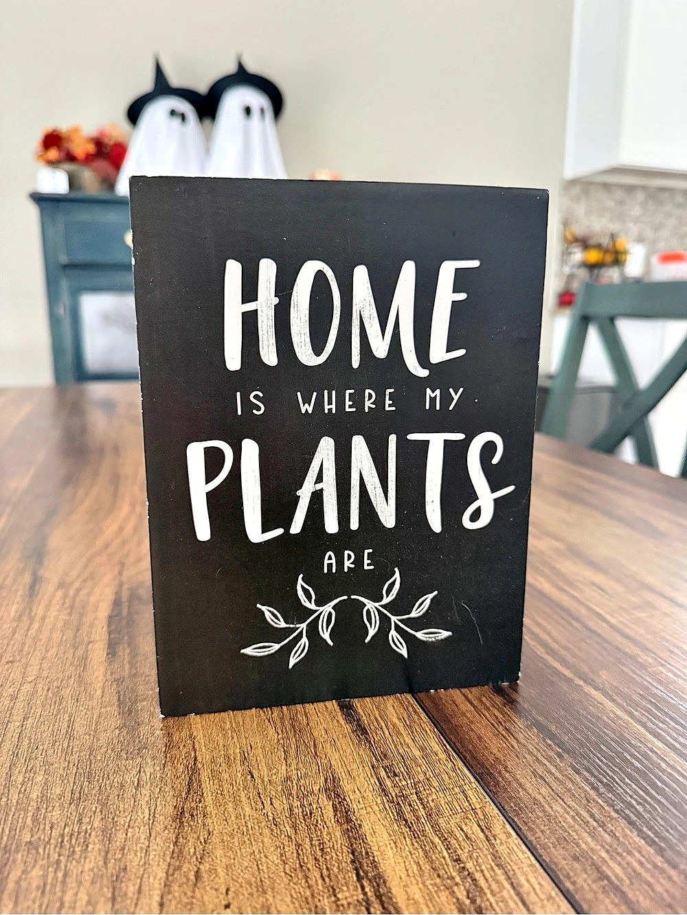Hobby Lobby Home Is Where My Plants Are Wall Sign 5x7x1.5